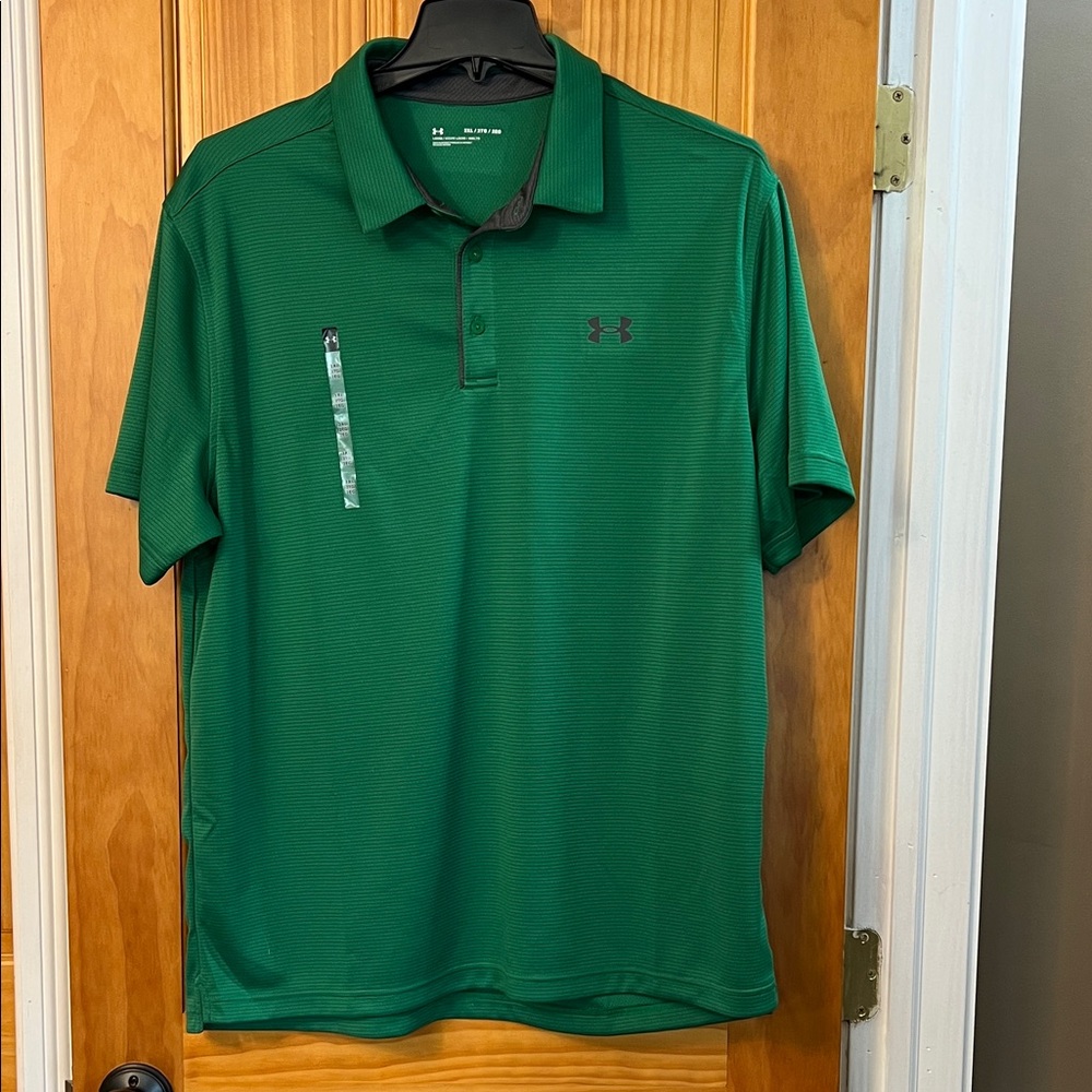 Polo Shirt Green, 2XL